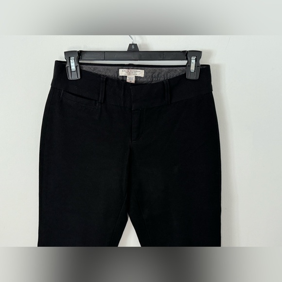Women’s BANANA REPUBLIC Petite THE SLOAN FIT LA COUPE SLOAN black dress pants - Picture 3 of 16